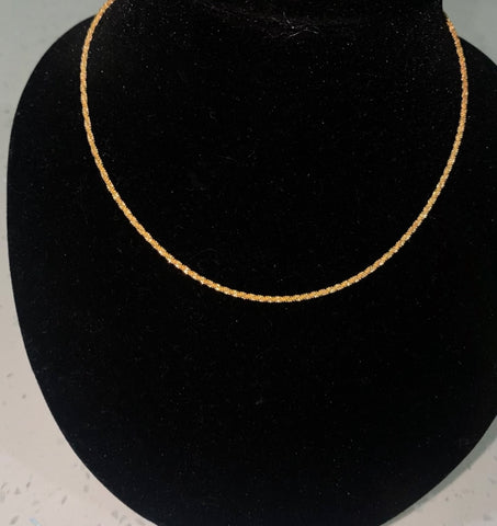 Golden Shimmer necklace