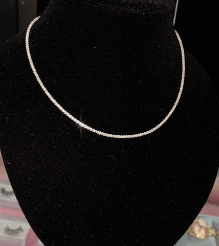 Silver Shimmer necklace