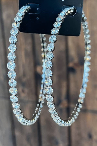 7cm Glam Hoops