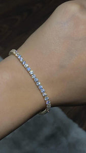 Bossy Tennis Bracelet