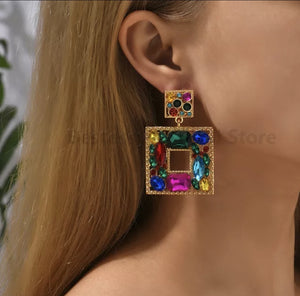 Festive earrings