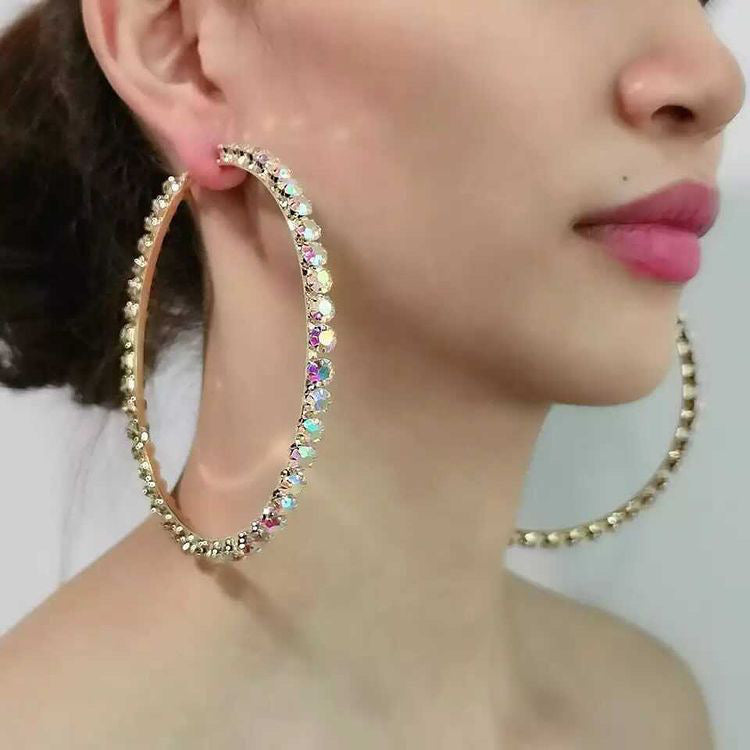 Mermaid glam hoops