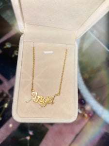 Angel necklace